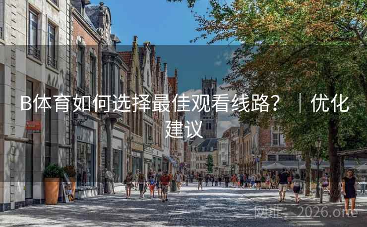 B体育如何选择最佳观看线路?|优化建议