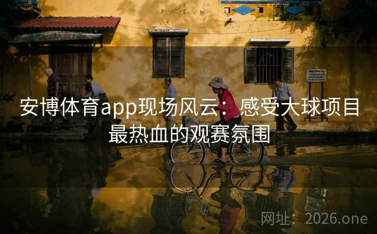 安博体育app现场风云：感受大球项目最热血的观赛氛围