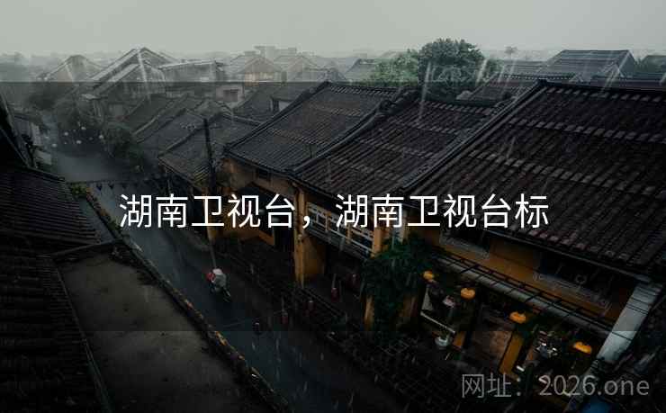 湖南卫视台,湖南卫视台标