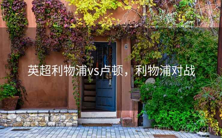 英超利物浦vs卢顿，利物浦对战