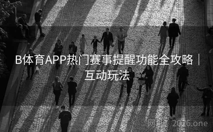 B体育APP热门赛事提醒功能全攻略｜互动玩法